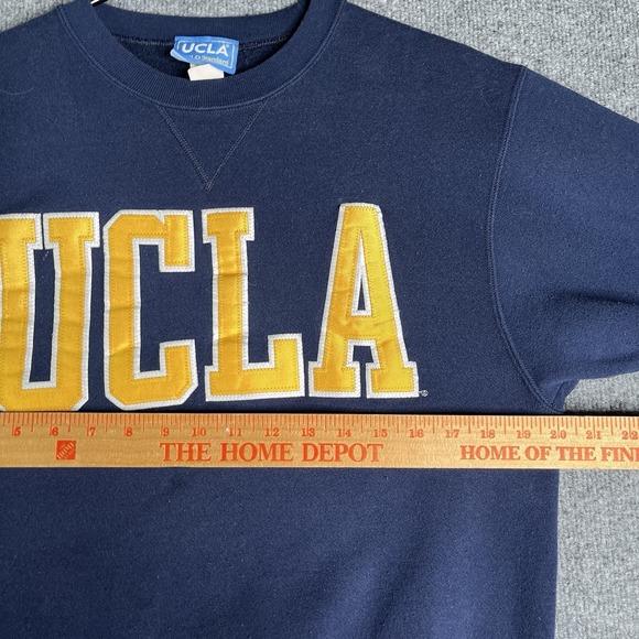 Vintage UCLA Bruins Sweatshirt Sz S Crewneck Embroidered Big Logo Sports USA 90s - Picture 6 of 7